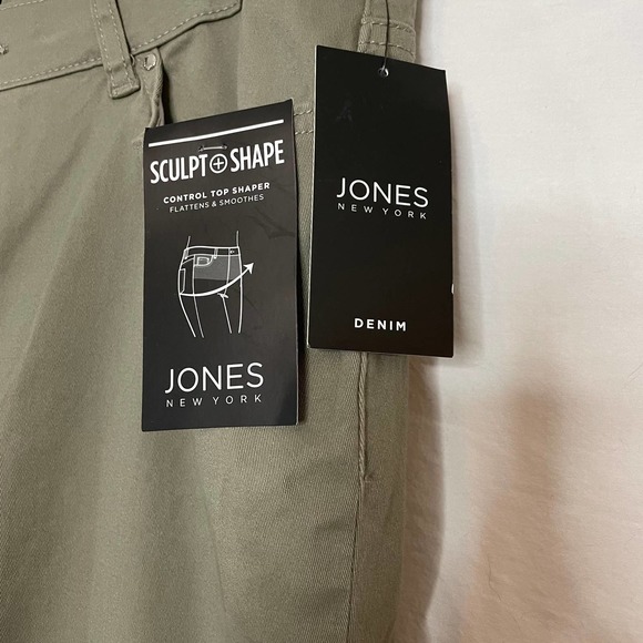 NWT Jones NY Lexington Skinny Capri Sz 14 - Picture 3 of 9